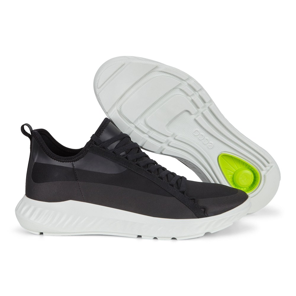 Slip On Hombre - ECCO St.1 Lite Sneakerss - Negros - CVY736052